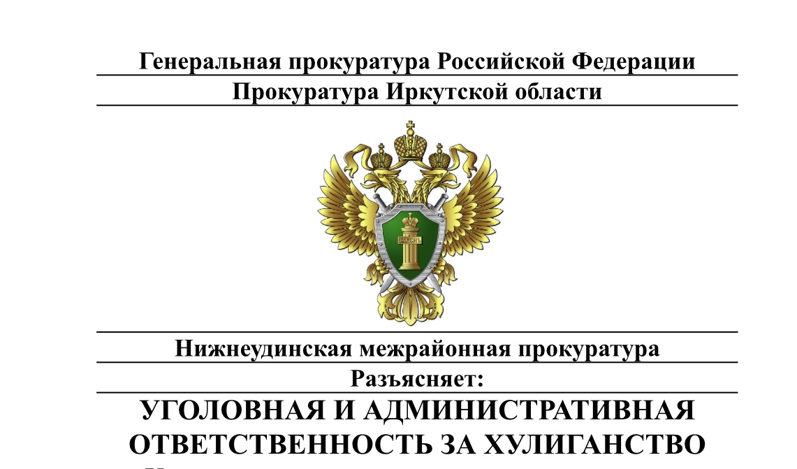 Уголовная и административная ответственность за хулиганство.